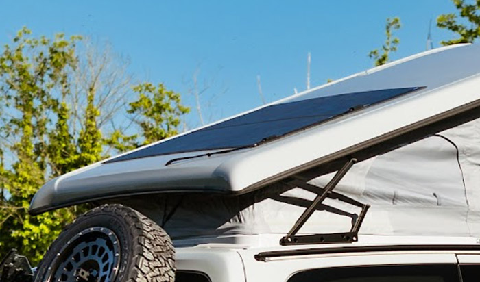panneaux solaires van amenage