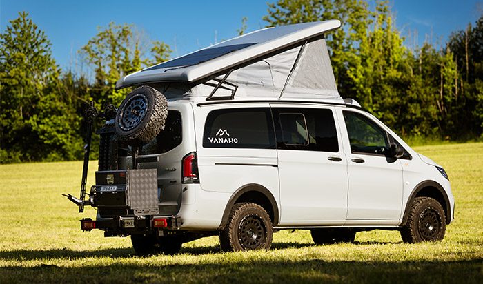 solution de portage extérieur pour van
