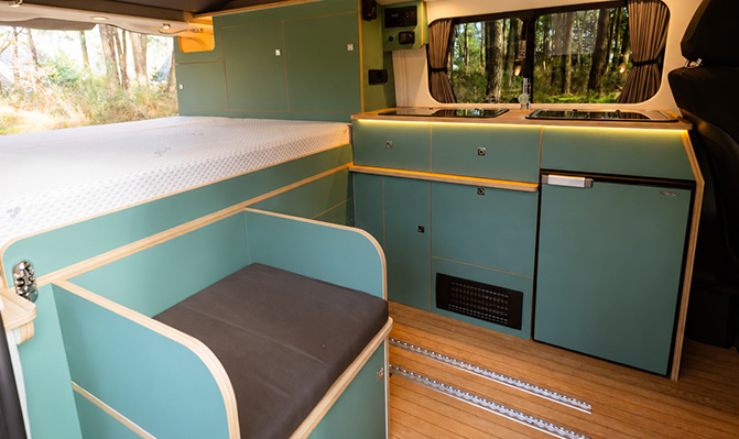 vanaho intérieur bois vert